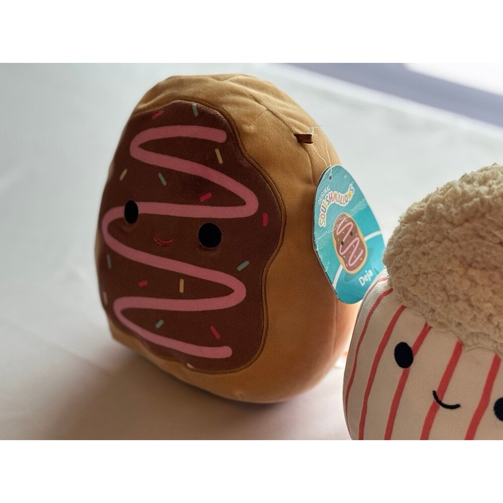Squishmallow Brand, Pop Tart & Popcorn Stuffed Animals, Comfort Toys For Kids - Picture 3 of 10